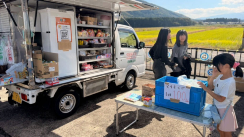 セブンイレブンの移動販売車