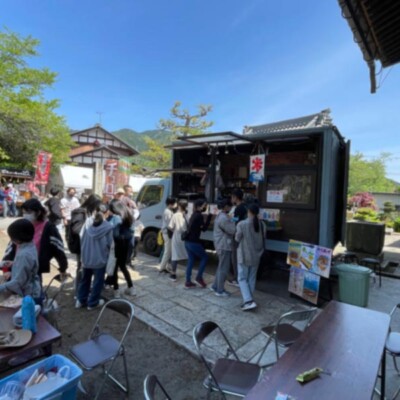 春の大祭の模擬店